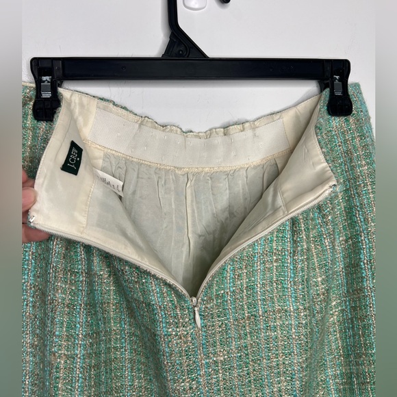 J. Crew Tweed Mini Skirt with Side Pockets Size 4 - Picture 5 of 8